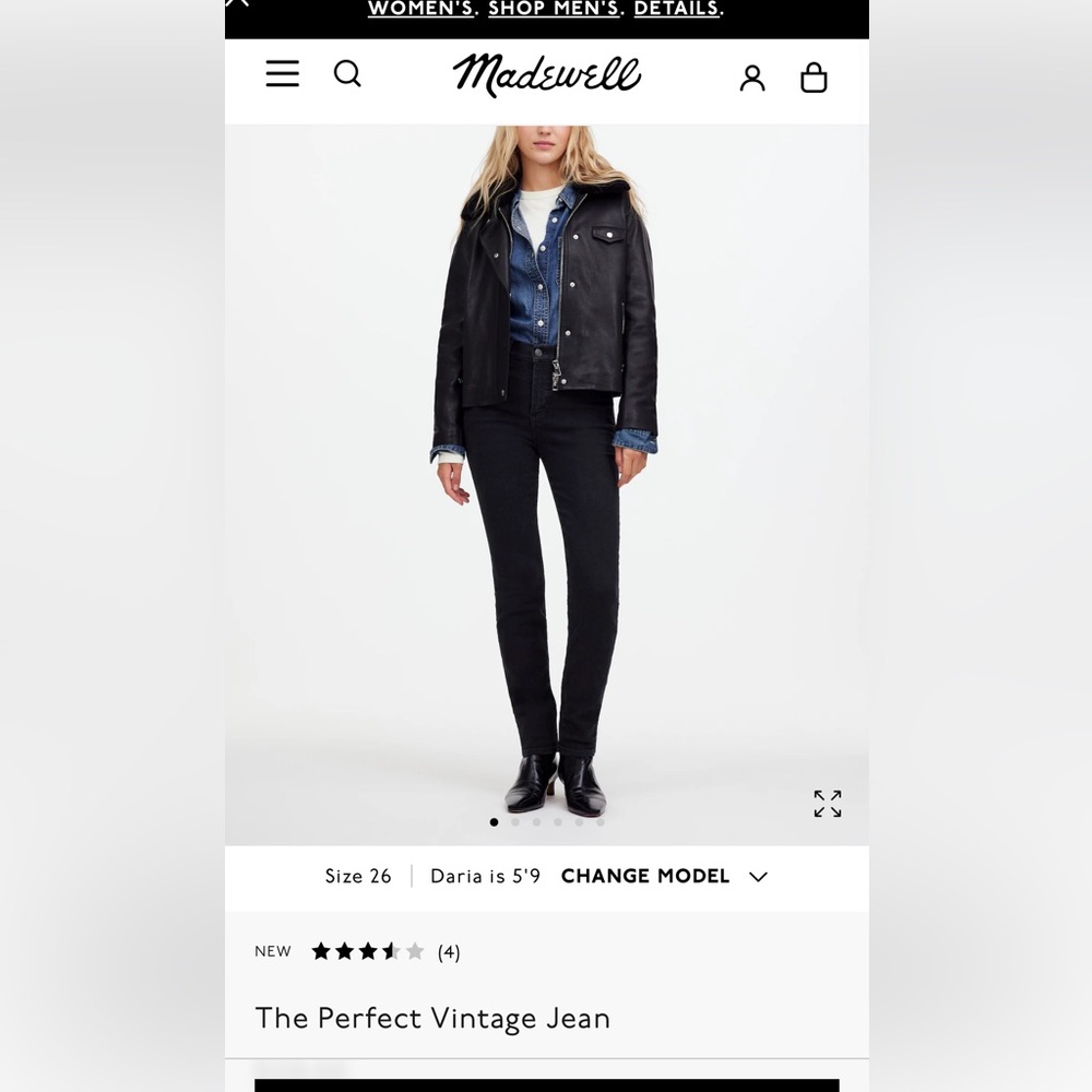 Madewell Perfect Vintage Jeans